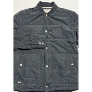 *WRK Work Rest Karma by Matteo Gottardi Black Quilted Bomber Jacket Men's Small